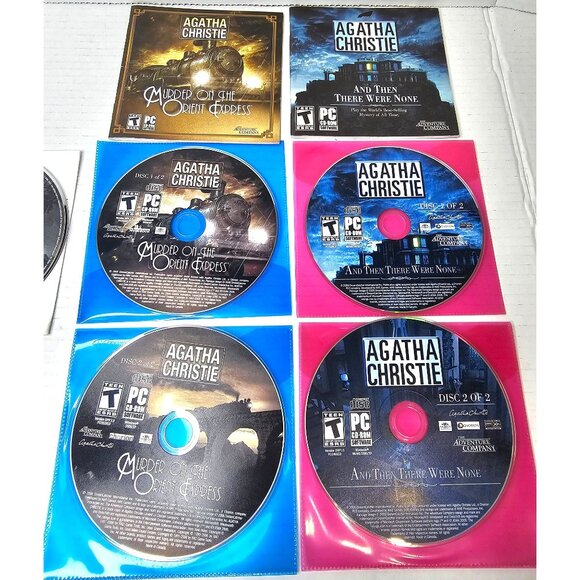 Agatha Christie PC Game Lot: Murder On The Orient Express & And Then There Were - Picture 3 of 8